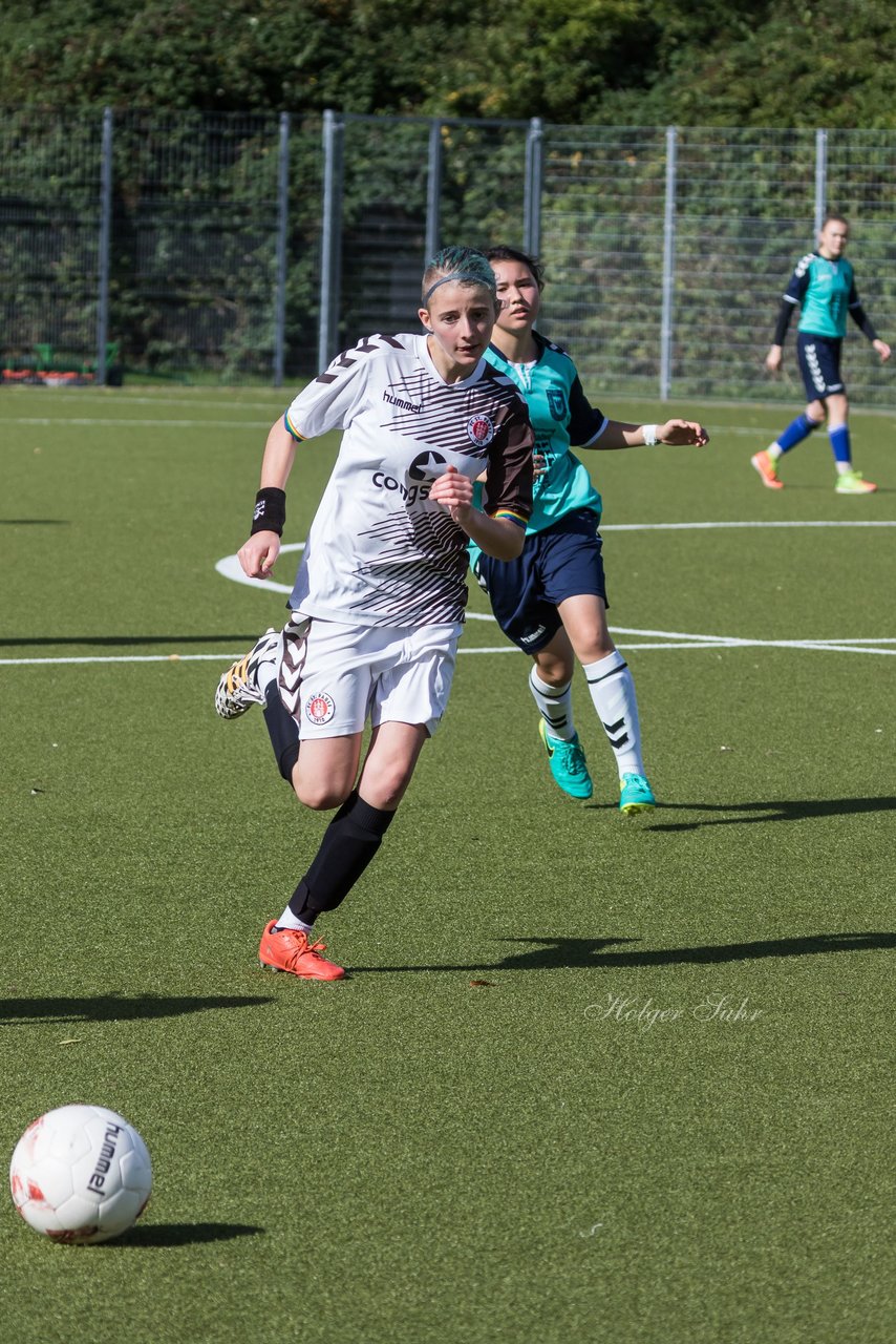 Bild 277 - B-Juniorinnen Wedel - St. Pauli : Ergebnis: 1:2